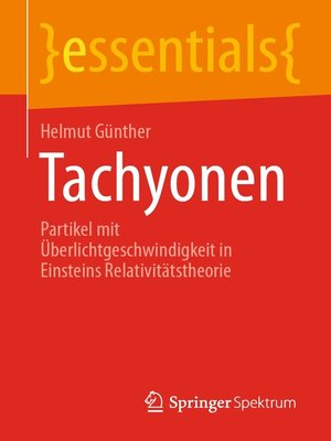 cover image of Tachyonen